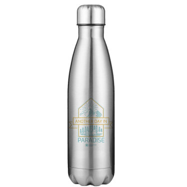 Another Day In Paradise Stainless Steel Water Bottle